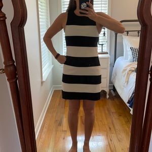 Sanctuary Black and White Striped Dress